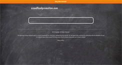 Desktop Screenshot of crowdfundpromotion.com